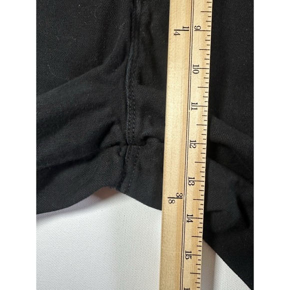 GOOD AMERICAN Women's SIZE 12 Black Straight Leg Stretchy Jeans Denim - Picture 10 of 11